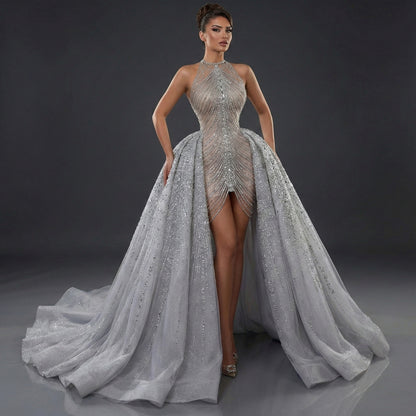 Diamond Zena Rhinestone Ball Dress