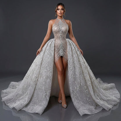 Diamond Zena Rhinestone Ball Dress