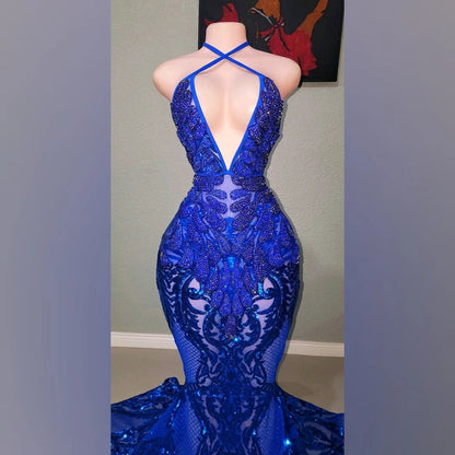 Stella Rhinestone Sequin Mermaid Dress
