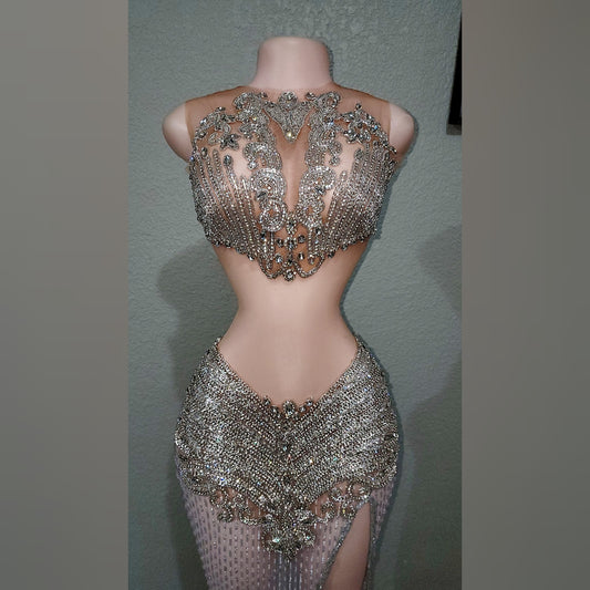 Toxic Arubah Rhinestone Dress