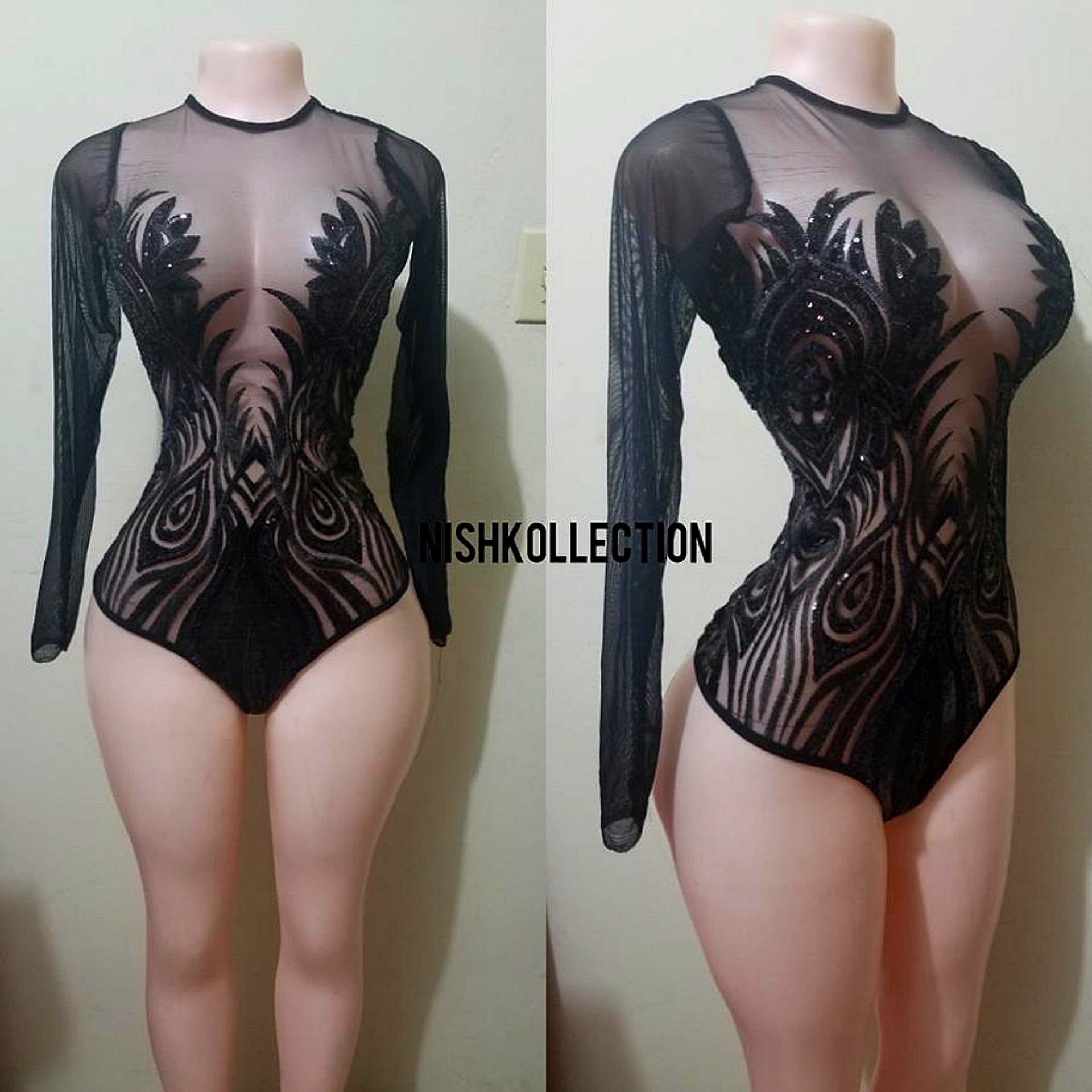 Sabrina sequin swimsuit – Nishkollection